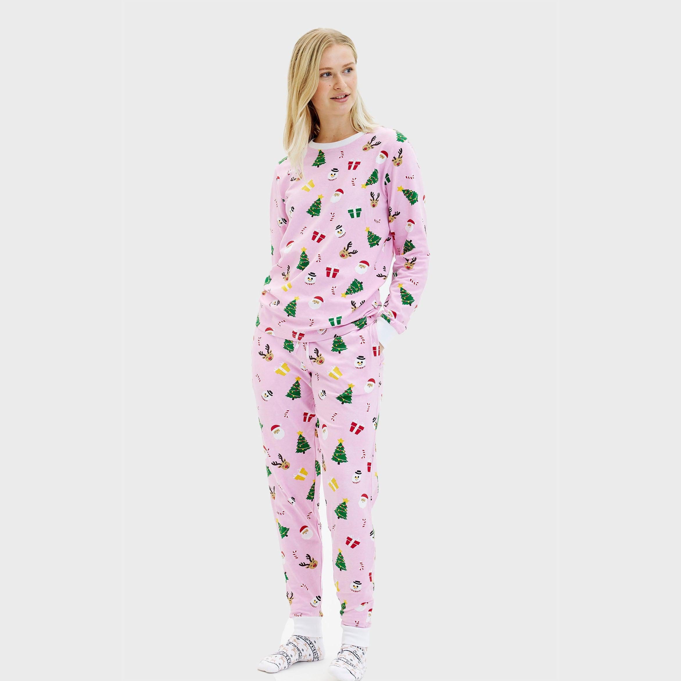 The Pinkish Christmas Pyjamas β Women